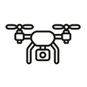 icon_travel_drone_outline icon preview