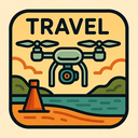 icon_travel_drone_retro icon preview