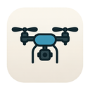 icon_travel_drone_rounded icon preview