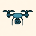 icon_travel_drone_vector icon preview