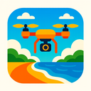 icon_travel_drone_vibrant_colors icon preview