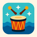 icon_travel_drum_abstract icon preview