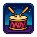 icon_travel_drum_cyberpunk icon preview