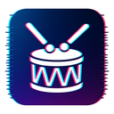 icon_travel_drum_digital_glitch icon preview