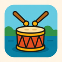 icon_travel_drum_filled icon preview