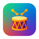 icon_travel_drum_gradient icon preview