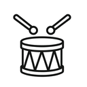 icon_travel_drum_outline icon preview