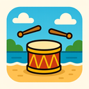 icon_travel_drum_playful icon preview
