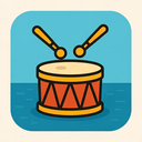 icon_travel_drum_thin icon preview