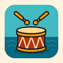 icon_travel_drum_vector icon preview