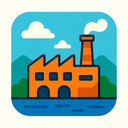 icon_travel_factory_flat_design icon preview