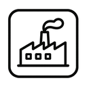 icon_travel_factory_monochrome icon preview