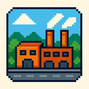 icon_travel_factory_pixel_art icon preview