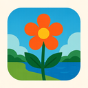 icon_travel_flower_abstract icon preview