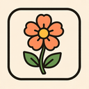 icon_travel_flower_elegant icon preview