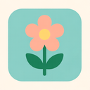 icon_travel_flower_flat_pastel icon preview