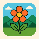icon_travel_flower_organic icon preview