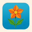 icon_travel_flower_origami icon preview