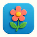 icon_travel_flower_rounded icon preview