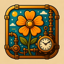 icon_travel_flower_steampunk icon preview