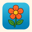 icon_travel_flower_vector icon preview