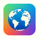 icon_travel_globe_gradient icon preview