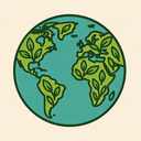 icon_travel_globe_organic_pattern icon preview