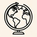 icon_travel_globe_outline icon preview