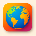 icon_travel_globe_vibrant_colors icon preview