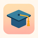 icon_travel_graduation_cap_flat_pastel icon preview