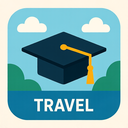 icon_travel_graduation_cap_geometric icon preview
