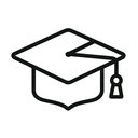 icon_travel_graduation_cap_outline icon preview
