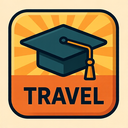 icon_travel_graduation_cap_retro icon preview