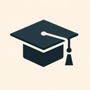 icon_travel_graduation_cap_sharp_edges icon preview