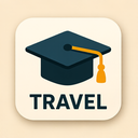 icon_travel_graduation_cap_vector icon preview