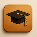 icon_travel_graduation_cap_wooden icon preview