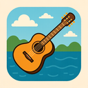 icon_travel_guitar_elegant icon preview