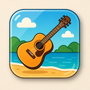 icon_travel_guitar_glassy icon preview