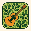 icon_travel_guitar_organic_pattern icon preview
