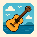 icon_travel_guitar_symmetrical icon preview