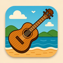 icon_travel_guitar_wooden icon preview