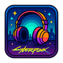 icon_travel_headphones_cyberpunk icon preview