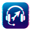 icon_travel_headphones_digital_glitch icon preview
