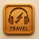 icon_travel_headphones_embossed icon preview