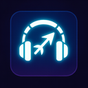 icon_travel_headphones_glow_effect icon preview
