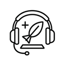 icon_travel_headphones_line_art icon preview