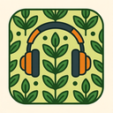icon_travel_headphones_organic_pattern icon preview
