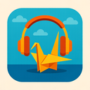 icon_travel_headphones_origami icon preview