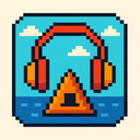 icon_travel_headphones_pixel_art icon preview