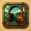 icon_travel_headphones_steampunk icon preview